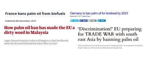 EU palm oil ban