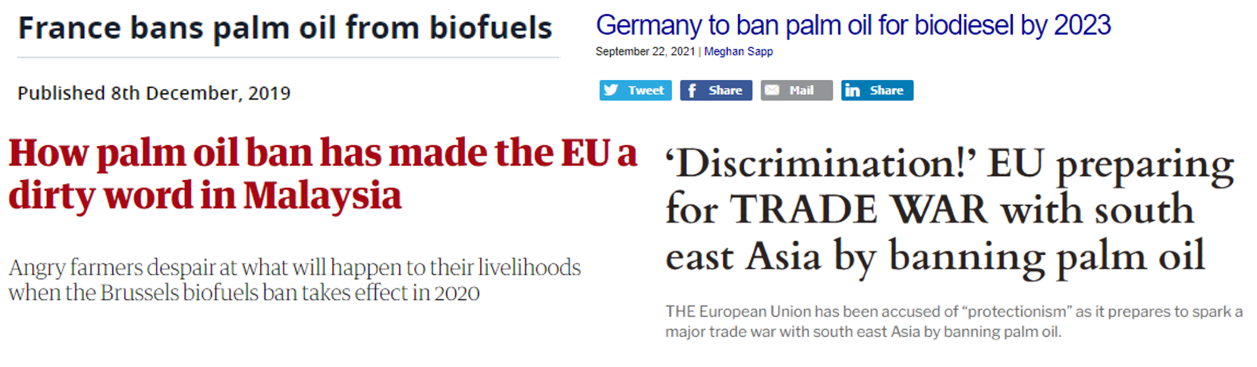 EU palm oil ban